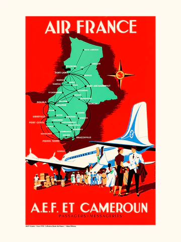 AIR FRANCE A.E.F ET CAMEROUN