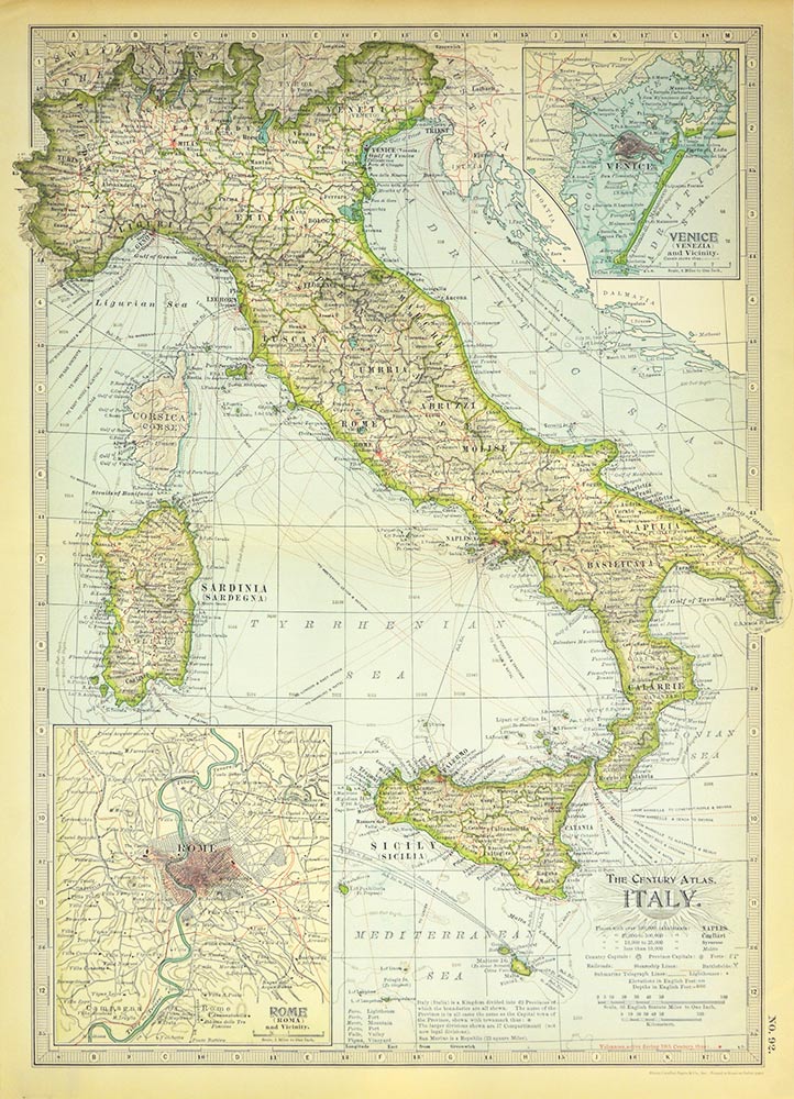 Affiche vintage  ITALIE ITALIE Dimensions : 70 x 50 cm